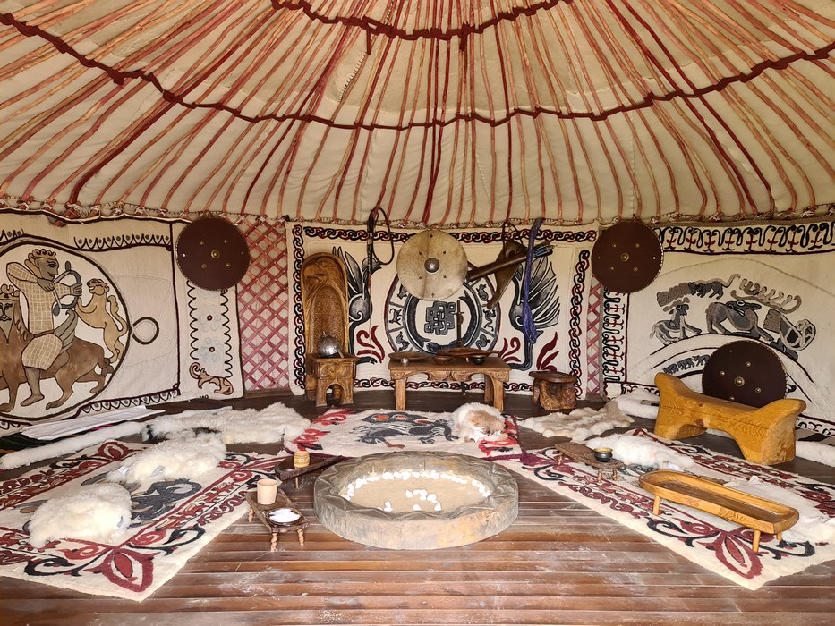 Interior iurta