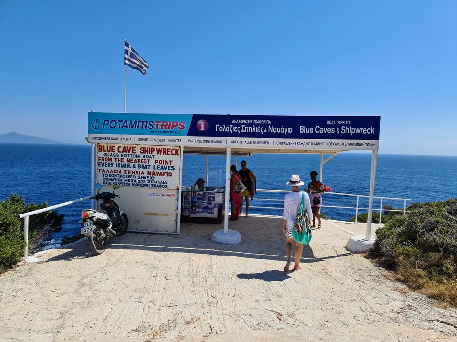 Imbarcare pentru Navagio