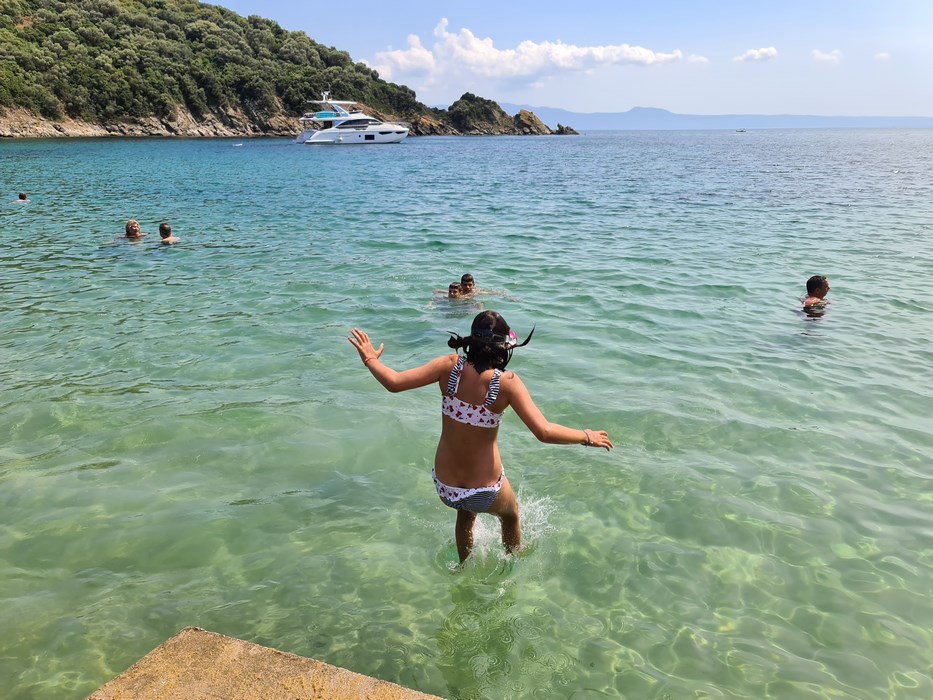 Saritura in mare
