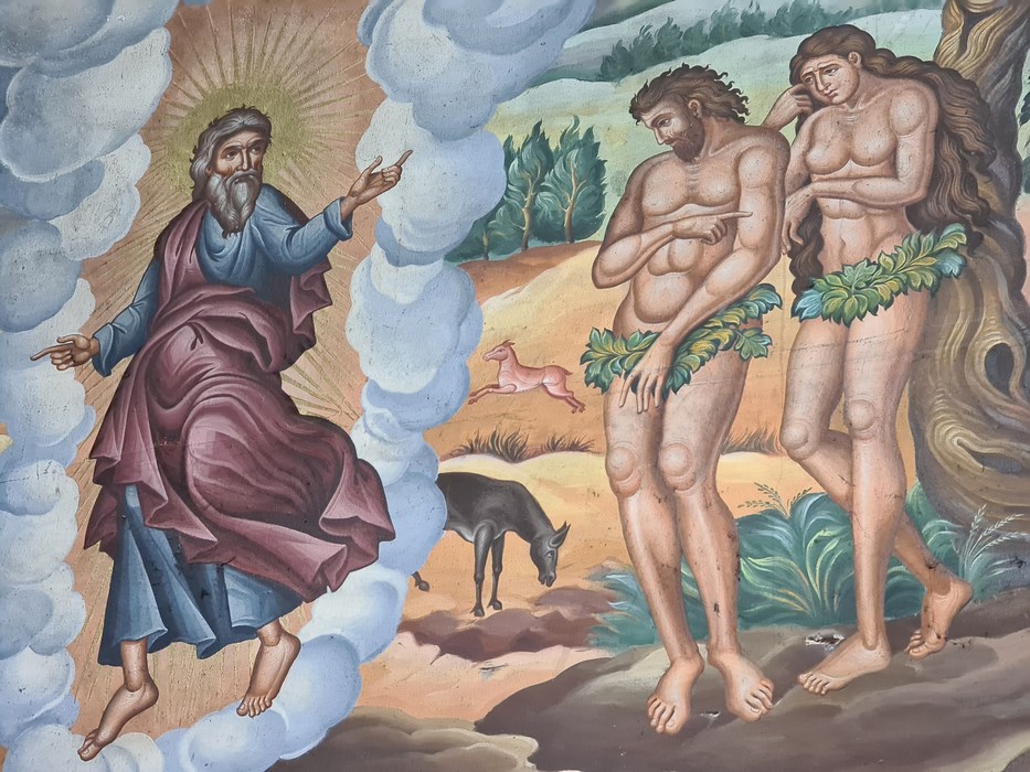 Adam si Eva alungati din rai