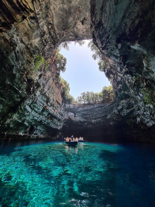 Lacul Melissani Kefalonia