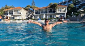 In piscina