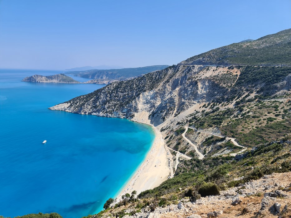 Myrtos beach