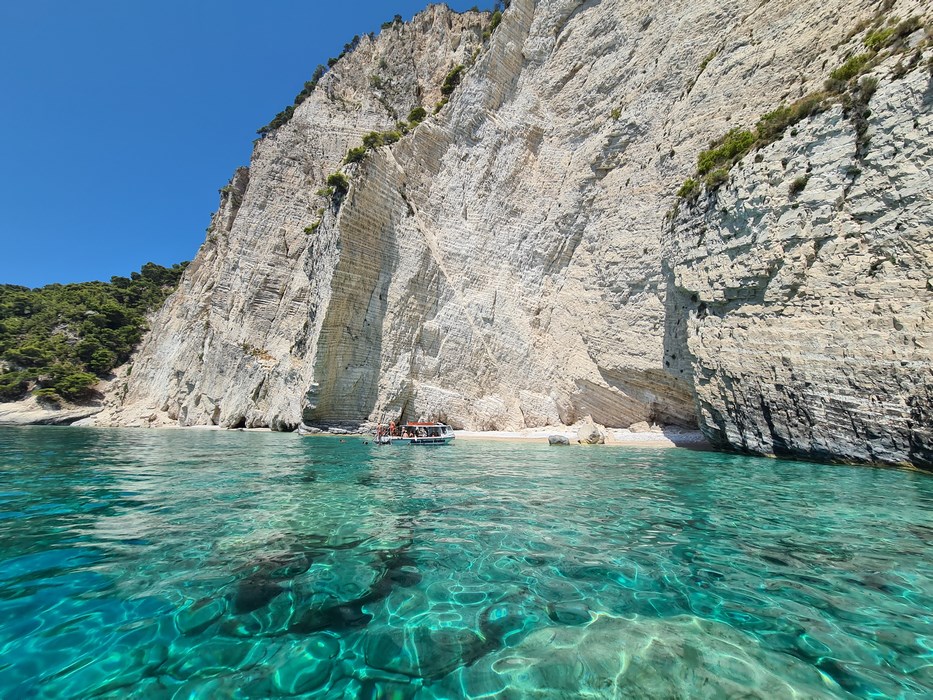 Culoarea marii in Zakynthos