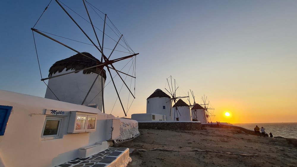 Apus de soare Mykonos