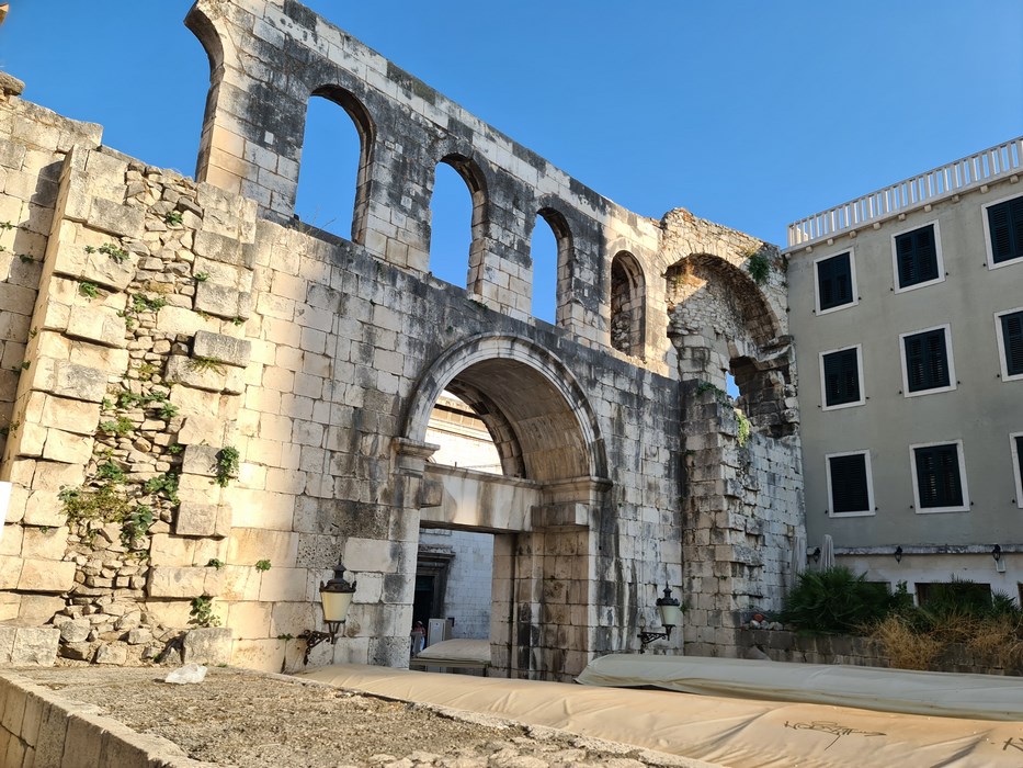 Ruine romane in Split