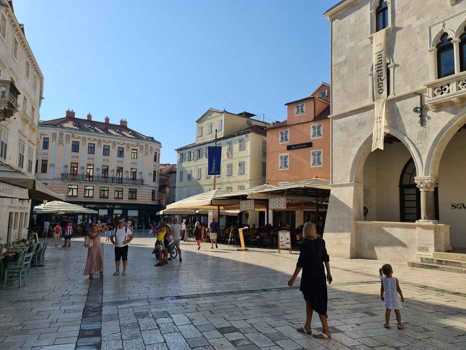 Piata in Split