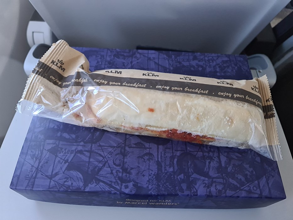Mancare la bord KLM