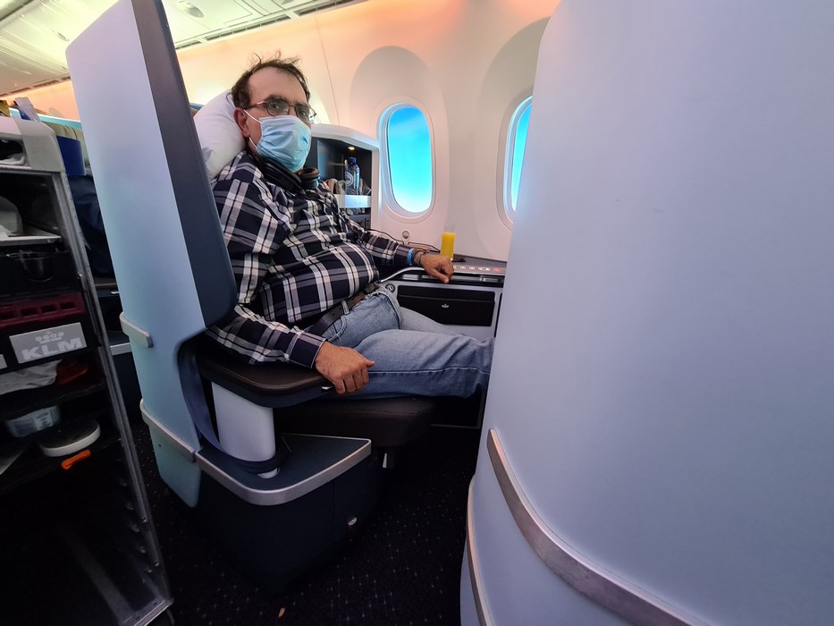 Business class KLM