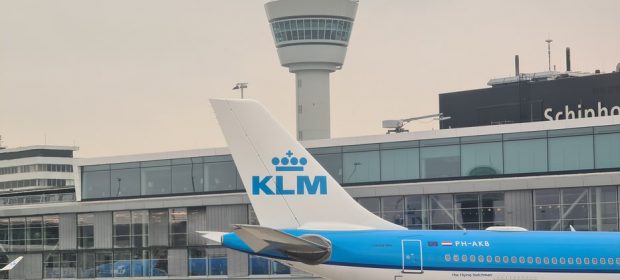 KLM in Schiphol