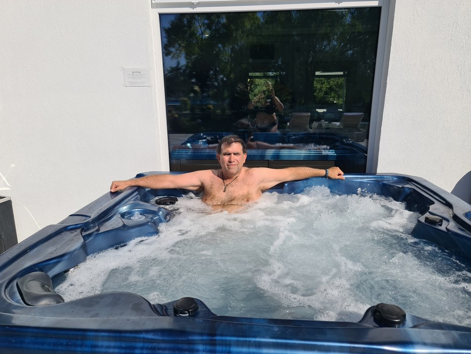 Jacuzzi in aer liber