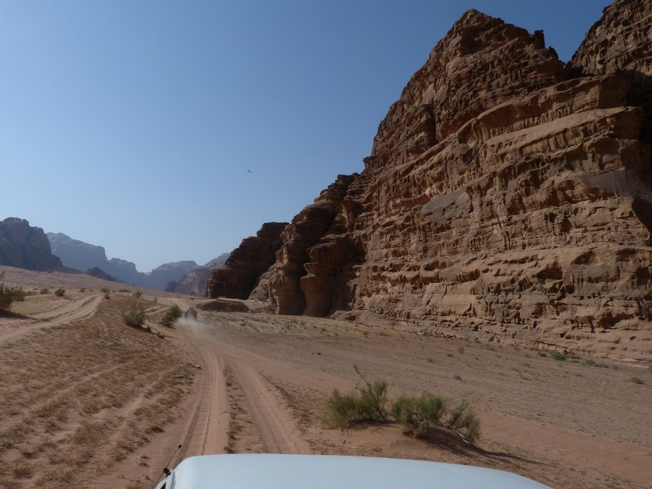 Drum prin Wadi Rum