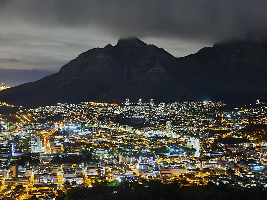 Cape Town noaptea