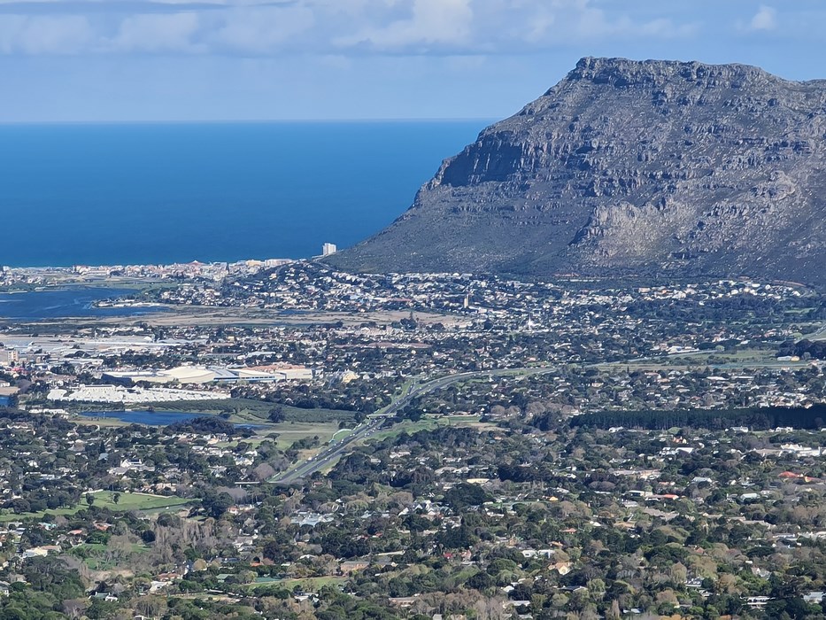 Panorama litoral Cape Town