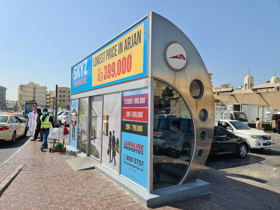Statie autobuz aer conditionat