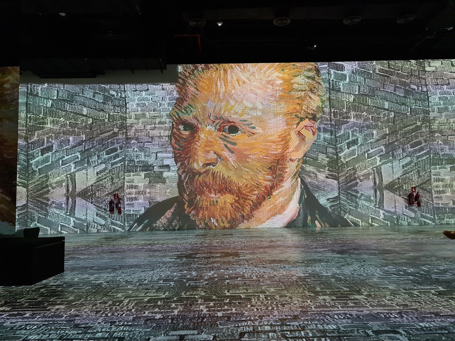 Infinity des Lumieres Dubai Van Gogh