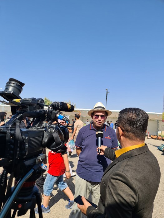 Interviu la TV Kurdistan
