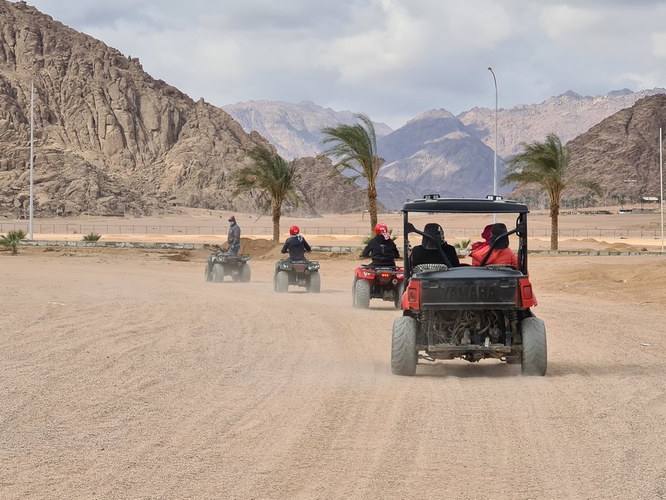 ATV in desert Sharm el Sheikh
