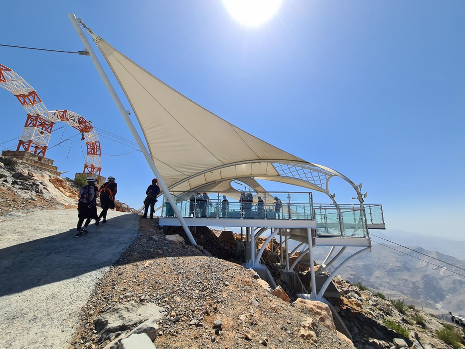 Cea mai lunga tiroliana din lume Ras al Khaimah