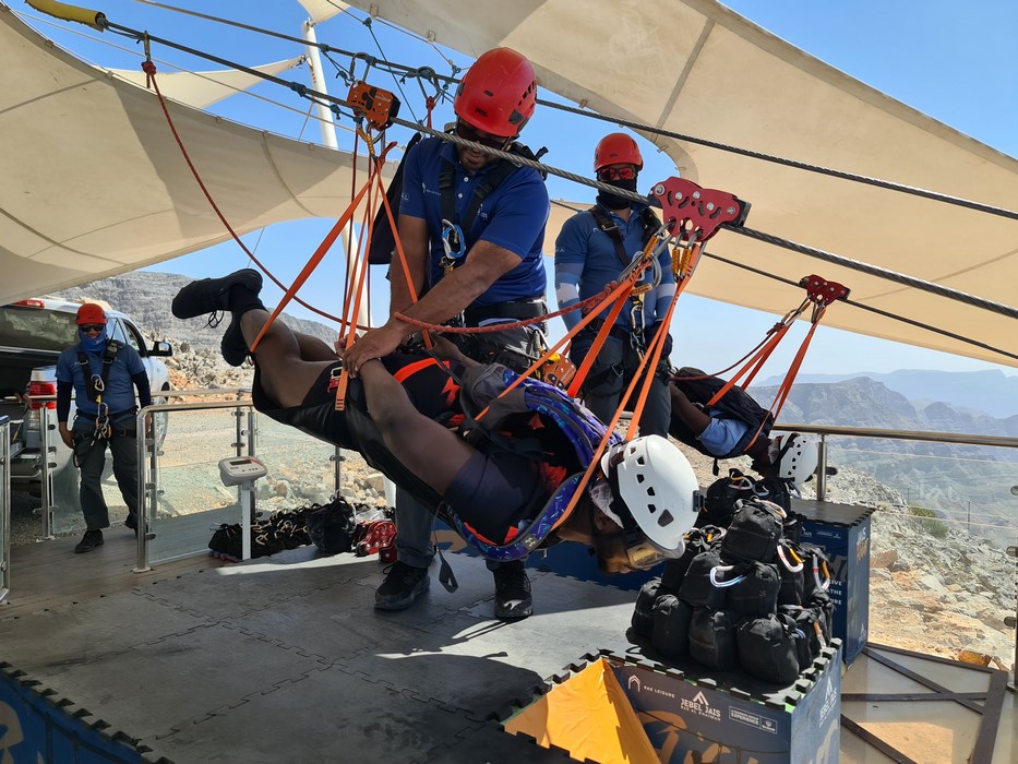 Zbor zipline Ras al Khaimah