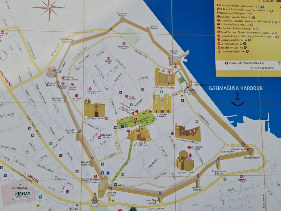 Harta Famagusta