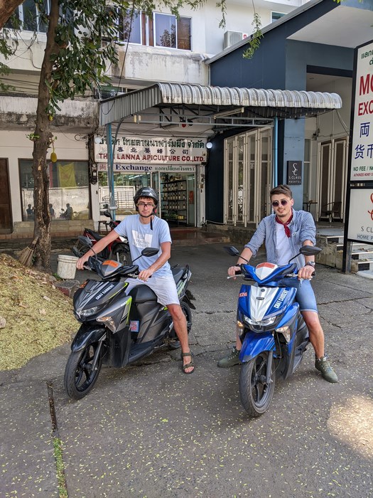 Transport scutere