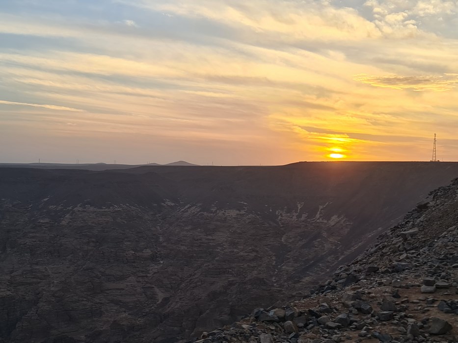 Apus de soare Al Ula
