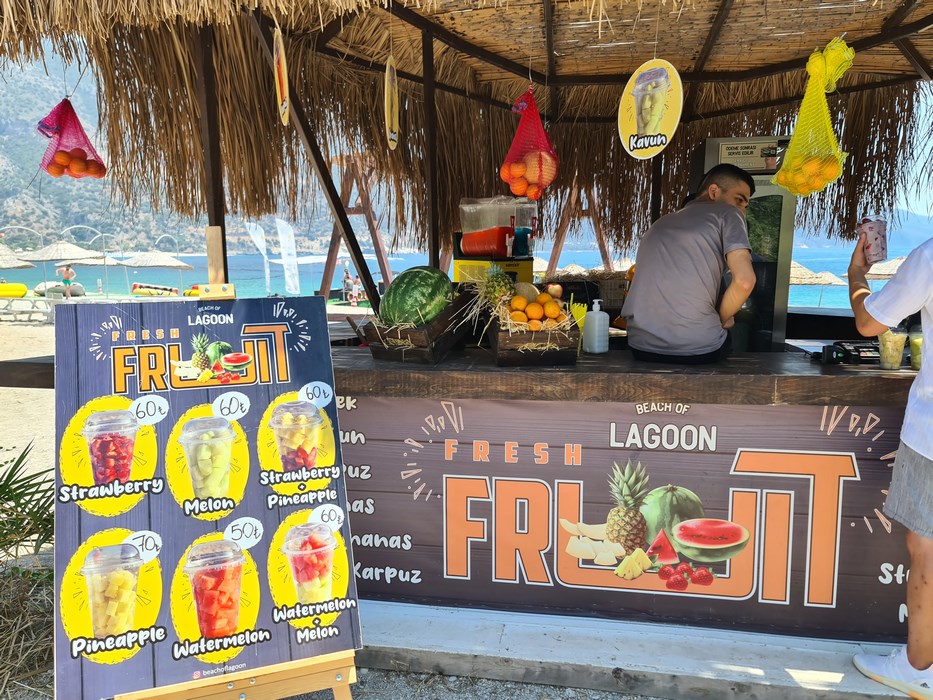 Fresh juice bar