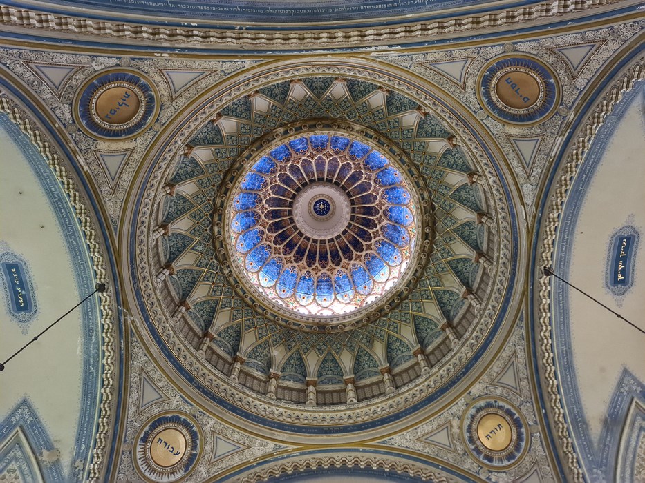 Interior sinagoga Szeged