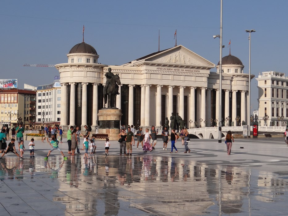 Macedonia Square Skopje