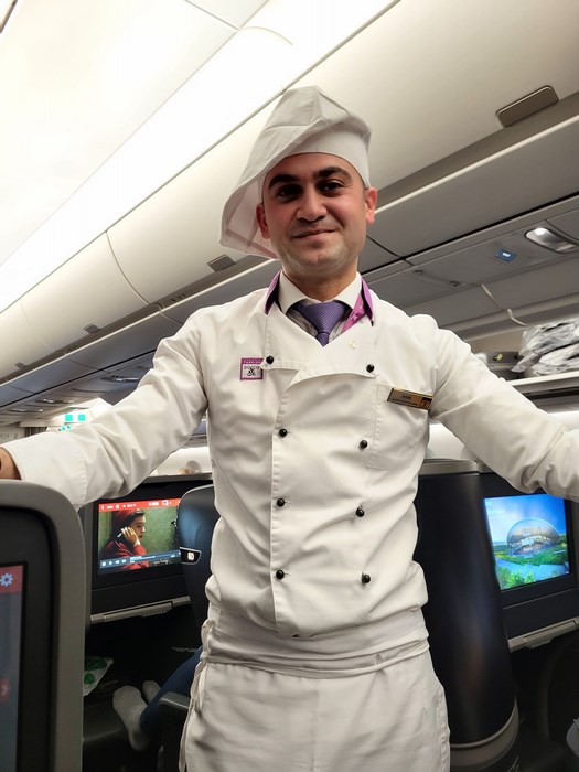 Flying chef
