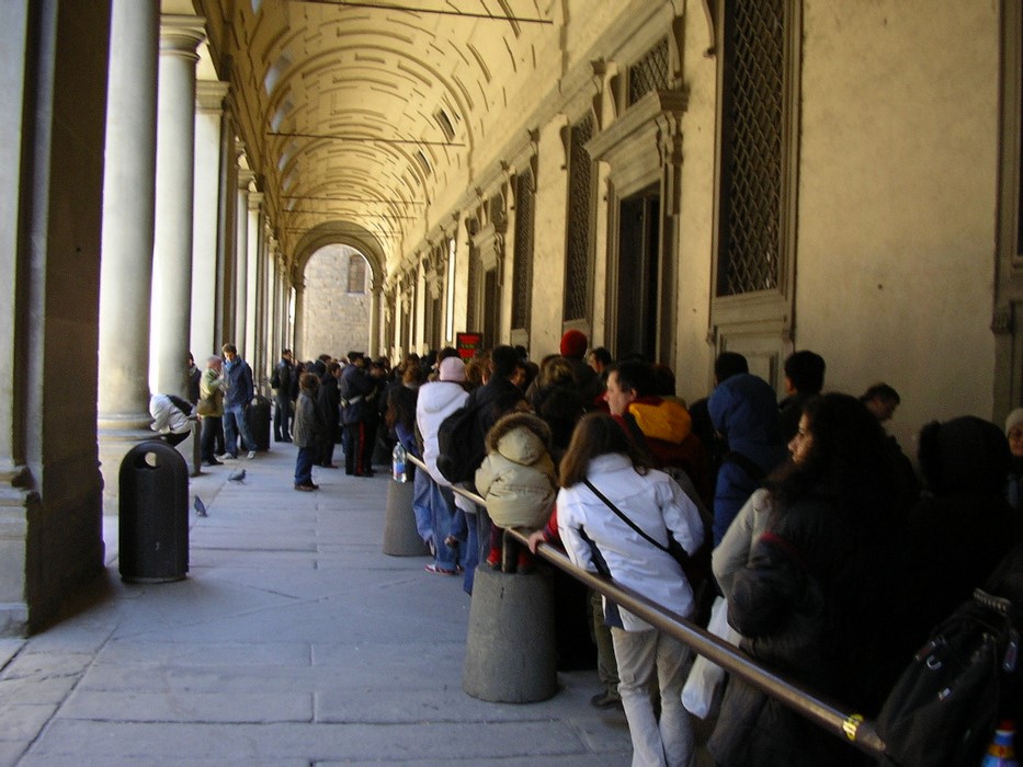 Coada la Uffizi