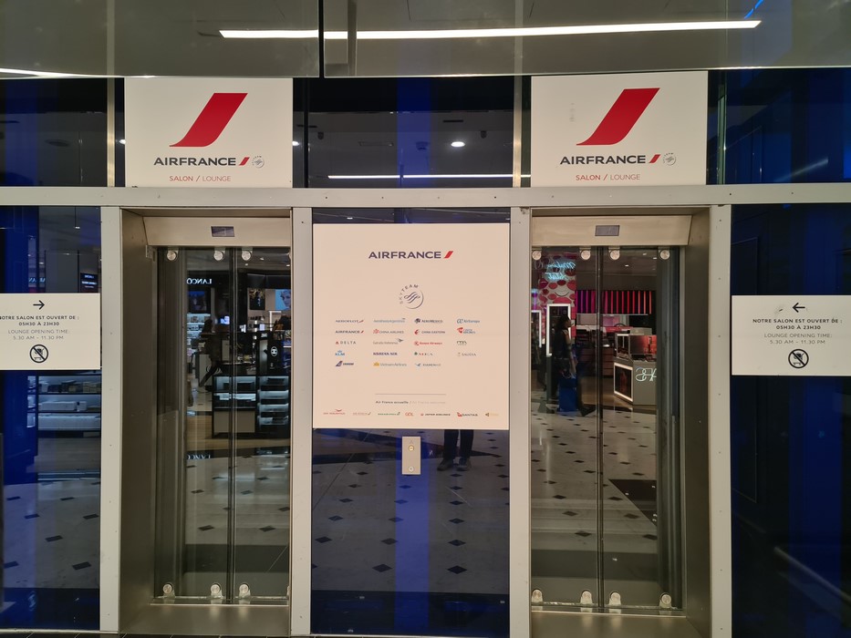 Business lounge Air France Paris
