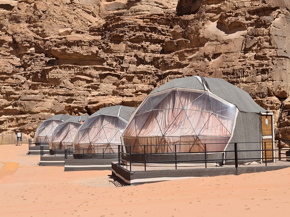 Corturi martiene Wadi Rum Iordania