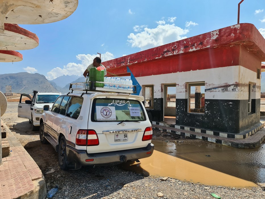 Gas station Socotra