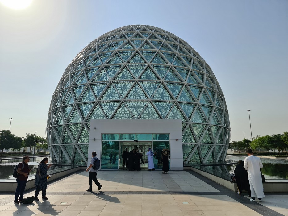 Intrare moschee Abu Dhabi