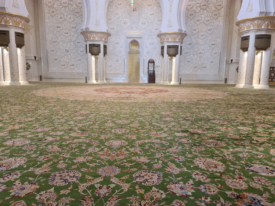 Covor moschee Abu Dhabi