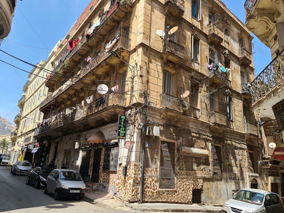 Cartier francez Oran Algeria