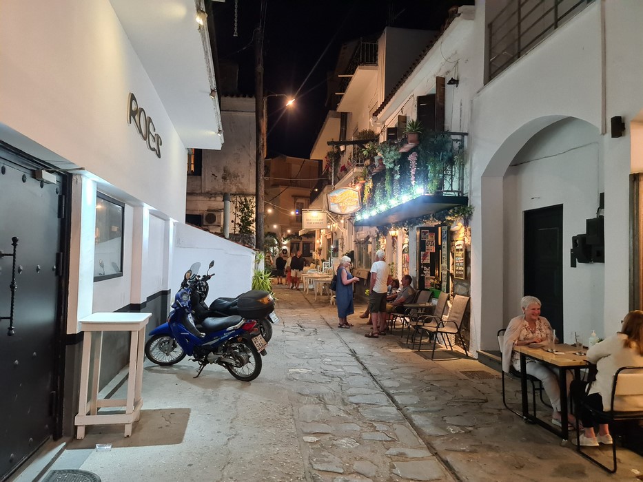 Skiathos by night