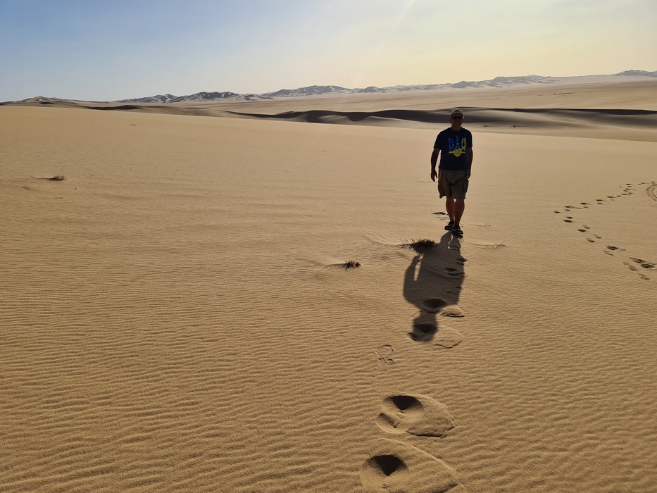 Descult in desert