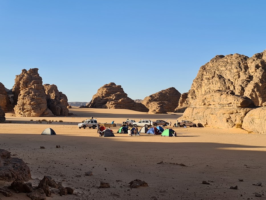 Tasilli tent camp