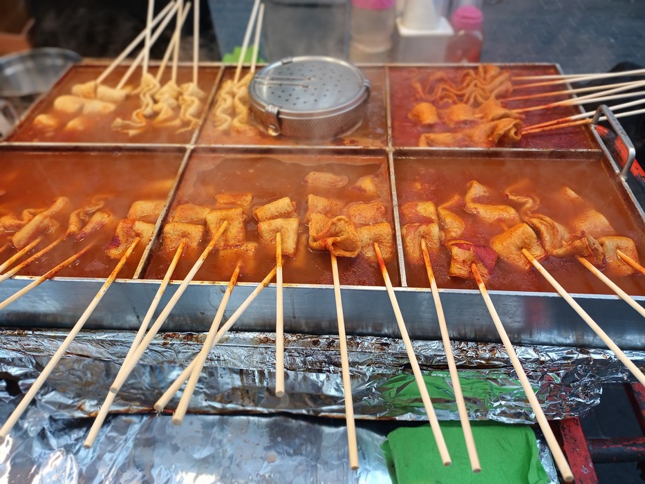 Seoul street food Coreea