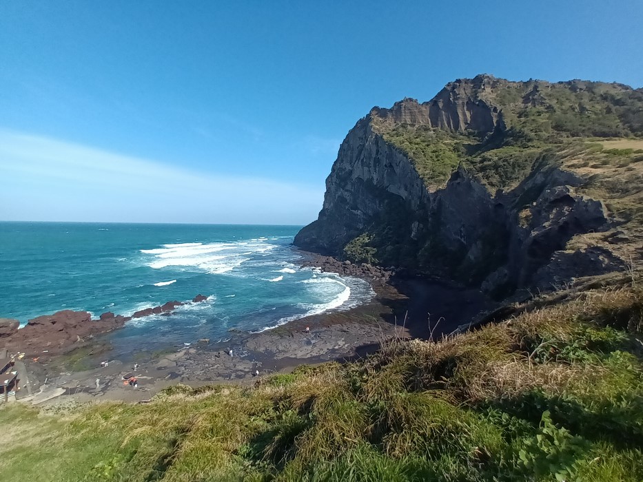 Jeju la conul vulcanic Seongsan