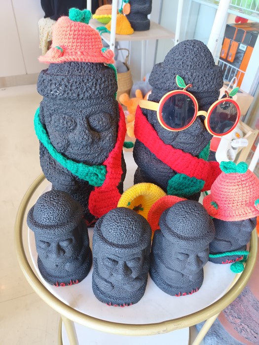 Jeju suveniruri Tol Harubang Coreea