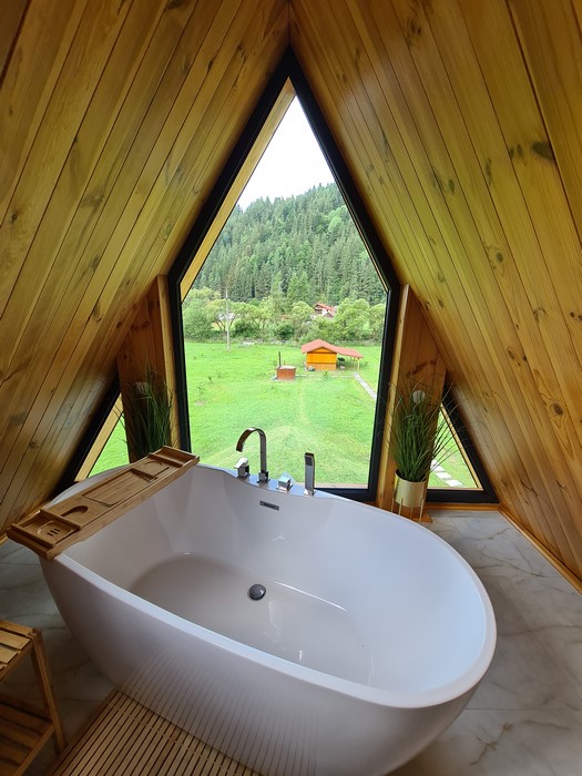 Baie panoramica Cozy Cabin Toplita