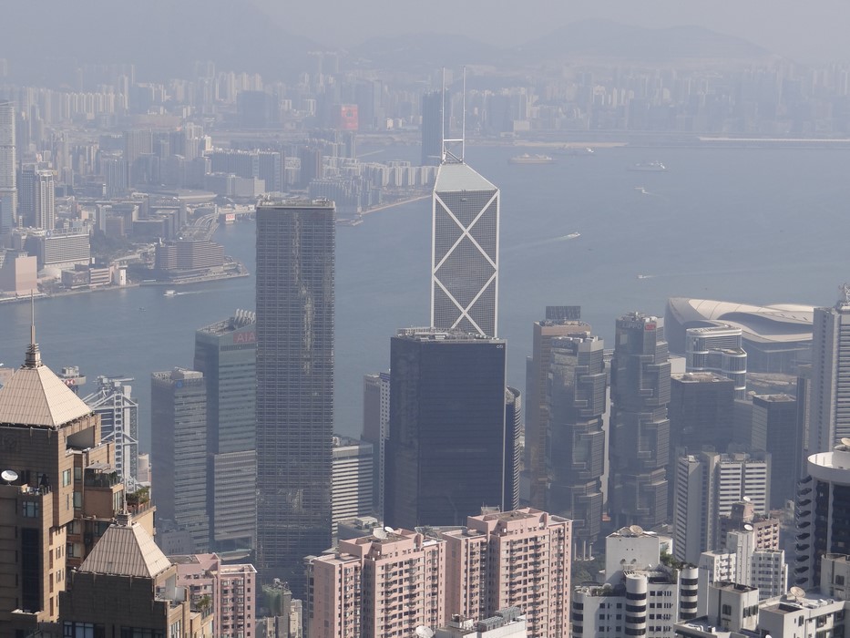 Imagine de pe Victoria Peak