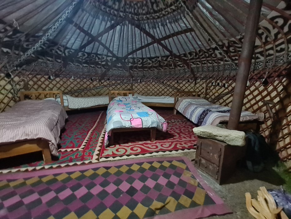 Interior yurta