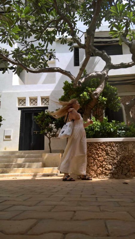 Daniela in Lamu