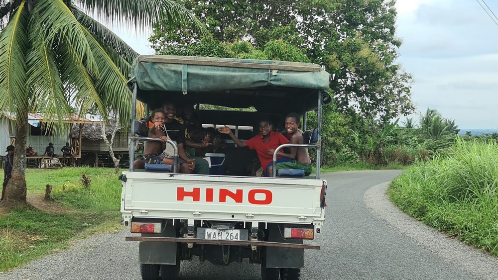 Transport in comun Papua Noua Guinee