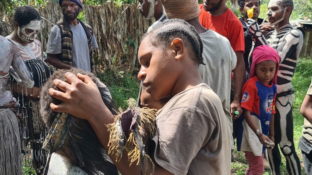 Skeleton men preparation